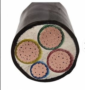 Cable de alimentación con aislamiento de PVC, conductor de cobre redondo trenzado, resistente al agua, 600V, para uso subterráneo. - Product Image 2
