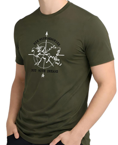 เสื้อยืดคอตตอนพรีเมียมผู้ชาย ทรงปกติ เนื้อผ้านุ่ม ระบายอากาศดี คอกลม สวมใส่สบาย เหมาะสำหรับฤดูร้อน ใส่ได้ทุกวัน สไตล์สตรีทแวร์ สำหรับขายปลีก - Product Image 4