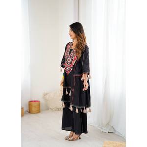 Designer Co-ord Set with Embroidery Sequence Work Size 5XL - Product Image 2