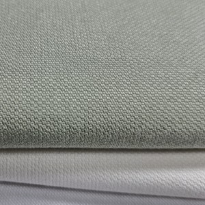 Tissu en sergé cassé de coton et élasthanne, finition pêche, coton biologique tissé extensible, poids moyen - Product Image 3