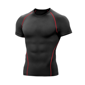 Débardeur Homme Personnalisé Coupe Slim pour Fitness, Musculation, Gym – T-shirt Court Respirant en Spandex/Coton - Product Image 4