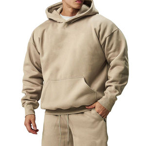 Sweat-shirts d'hiver de haute qualité en polyester/coton pour hommes avec impression numérique et broderie - Product Image 3