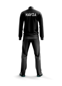 Chándal de poliéster y spandex con detalles en aplique para hombre - Product Image 4