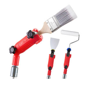 Extensor <span class=keywords><strong>de</strong></span> Brocha Multiángulo para Pintar, Herramienta para Pintar Bordes en Techos Altos, Soporte para Barra <span class=keywords><strong>de</strong></span> Extensión - Product Image 1