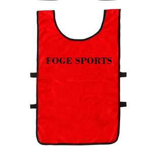 Adultos logotipo personalizado impreso fútbol chaleco Baberos Tops deportes Baberos personalizados chalecos de entrenamiento de fútbol para la promoción - Product Image 6