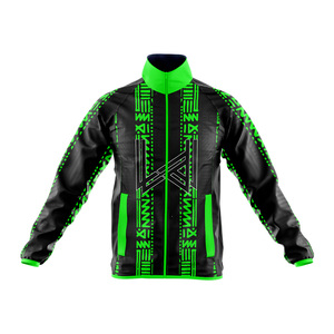 Chaqueta Cortavientos Impermeable, Cortavientos, Transpirable, de Secado Rápido y Ecológica para Hombre W4G, con Cuello Alto y Cremallera, Personalizada con Estampado - Product Image 1