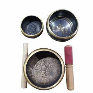 Cuenco de metal hecho a mano para cantar, campana de canto lisa para decoración, yoga, meditación y fines curativos - Product Image 5