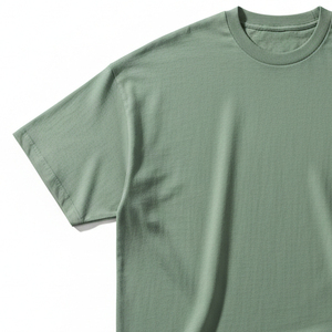 T-shirt surdimensionné personnalisé en polyester 220g anti-UV, éco-responsable, pour homme, style streetwear, épaules tombantes, grandes tailles - Product Image 3