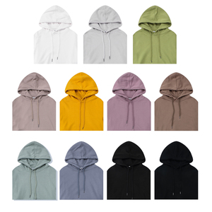 Sweat-shirts unisexes personnalisés à coupe classique en polaire pour l'hiver, style streetwear, pour hommes, pull-overs vierges, grandes tailles, conception de logo personnalisé - Product Image 6