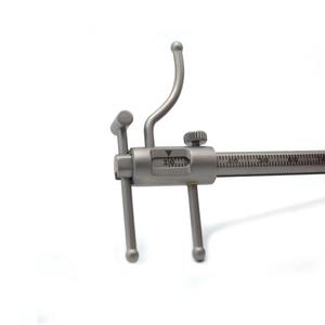 Calibrador de implantes dentales profesional AMETRINE SURGICAL, 1 unidad, regla de laboratorio Venus Apollo, 20-100 mm, para medir dentaduras postizas - Product Image 6