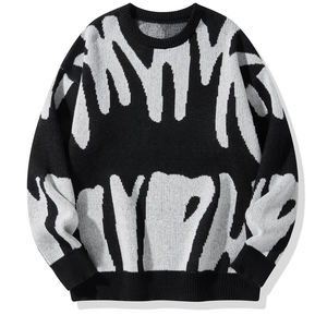 Knitted <b>Pullover</b> Jacquard Logo Knit <b>Jumpers</b> Men <b>Pullover</b> Knitwear Man Sweater for Men High Quality at best prices - Product Image 1