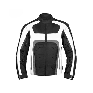 Custom Breathable Casual Heavy Duty Cordura Leather Windbreaker Men Quick Dry <b>Biker</b> <b>Jacket</b> Racing Team Sportswear High Quality - Product Image 6