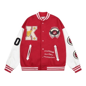 2024 hommes collège vol université vestes haute rue sur mesure en laine nouveau chaud en gros Baseball vestes saison d'hiver - Product Image 1