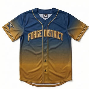 Classic <b>athletic</b> baseball jersey sublimation streetwear team sports uniform MALUZA INDUSTRIES - Product Image 1