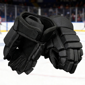Fingerless Gym <b>Gloves</b> Black Polyester Hook And Loop Closure Unisex All Seasons Half Finger <b>Sports</b> <b>Gloves</b> 2027 - Product Image 6