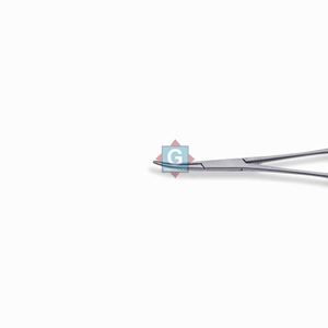 Pinza Hemostática Curva con Mordazas Serradas para Mosquitos, Instrumento Quirúrgico Manual de Acero Inoxidable para Cirugía General - Product Image 5