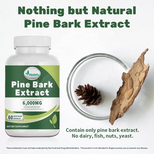 Extrato de Casca de Pinheiro OEM/ODM 6000mg Equivalente, Padrãoizado para Contém 95% de Proantocianidinas - Product Image 5