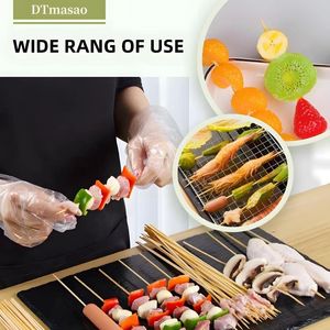 100 Spiedini in Bambù da 12 Pollici, Bastoncini di Legno per BBQ, Antipasti, Frutta, Cocktail, Kabob, Fontana di Cioccolato, Cucina e Grigliate - Product Image 4