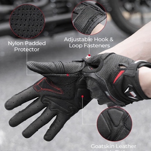 Nouveauté, gants de moto de qualité supérieure 100%, gants de moto sur mesure, vente en gros directe d'usine - Product Image 5