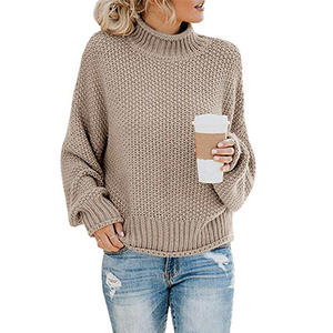Maine Embroidered Crewneck <b>Cardigans</b> <b>Sweater</b> Men Women Knitted All Seasons Full Sleeve Solid Design Teal Color Wool Liner Front - Product Image 1