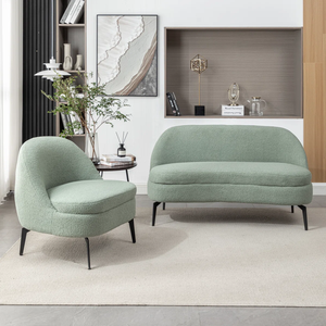 <b>SOFA</b> LOUNGE SET Minimalist from Vietnam Sectional <b>Sofa</b> style High Density Sponge Pillow Back Metal/Wood Living Room & Villa - Product Image 3