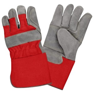 Guantes de Trabajo de Cuero y Poliéster Duraderos, Antideslizantes, con Protección para las Manos, Impermeables, Térmicos y de Seguridad - Product Image 1