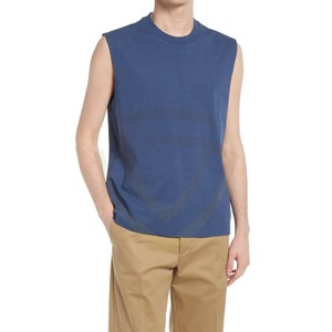 Custom Premium Cotton Blend Fabric Breathable Design Comfortable Fit Casual Wear Men Tank Tops Durable Stitching Wholesale - Product Image 1