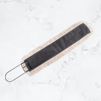 Tête de balai serpillère plate KSR à franges coupées en coton, écologique, robuste, industrielle, auto-essoreuse, réutilisable, pour usage commercial et domestique