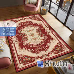 Tapis en polyester personnalisé Shufu moderne, écologique, antidérapant, lavable, pour nettoyage par aspiration, en matériau épais et lisse – Offre Spéciale - Product Image 5