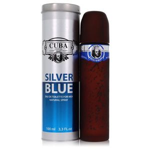 Fragranza Cuba Silver Blue Eau De Toilette Spray Profumo - Product Image 1