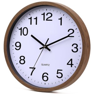 Reloj de Pared Náutico de Madera de Cedro Hecho a Mano con Rayas Azules y Blancas, Venta al por Mayor en Moradabad - Product Image 4
