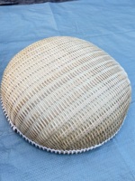 Paniers en bambou tissé légers et écologiques, fabriqués au Vietnam, de qualité alimentaire, pour servir fruits, pain et aliments, ensemble de 6, faits à la main, réutilisables