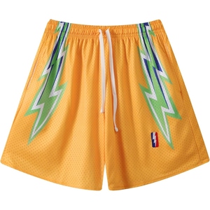 Pantalones Cortos de Baloncesto Sublimados Personalizados para Hombre, Pantalones Cortos Deportivos de Malla Ligera de Secado Rápido, Proveedor de EE. UU. - Product Image 5