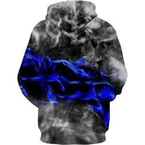 Customized Hoody Jacket <b>Mens</b> Cotton Hoodie - Product Image 2