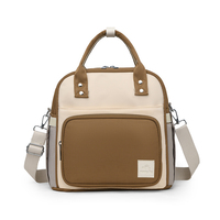 COLOR TRAVEL Sac bandoulière tendance d'été, design double compartiment, taille moyenne, en polyester, fermeture éclair, pour les voyages mère et bébé