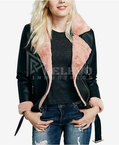 Nueva Chaqueta de Cuero Negra para Mujer, Estilo Casual, a la Moda y Sexy - Product Image 6