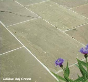 Modern Technical Design Raj Green <b>Sandstone</b> Block Tiles Natural Origin Stone Supported Wall Style Graphic Cut Style for Floor - Product Image 3