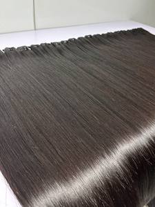 Vente en gros d'extensions de cheveux de trame droite 100% cheveux bruts non transformés Top 1 fournisseur d'extension de cheveux humains au Vietnam aucune perte - Product Image 2