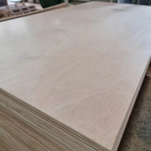 ไม้อัดเมลามีนเคลือบ E0 หนา 9-18 มม. ขนาด 4x8 ฟุต |   แผ่นไม้ยูคาลิปตัสสำหรับตู้ครัวและตกแต่งห้องนั่งเล่น - Product Image 1