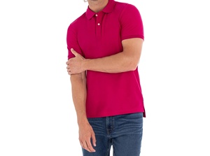 Producto más demandado: Camiseta de golf informal para hombre, 100% algodón, manga corta, con bolsillo, bordado, estampado digital, antiarrugas. - Product Image 4