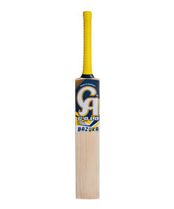 Batte de cricket haute performance CA Gold Bazuka, batte de cricket pour balle dure, emballage sous film bulle, durable, premium, personnalisée - Product Image 1