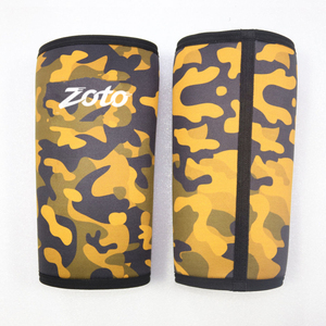 Custom Print Multi-Color Powerlifting Neoprene <b>Knee</b> Sleeves Low MOQ Weightlifting Compression Brace Factory Supplier - Product Image 2