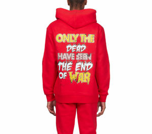 Custom Streetwear Hip Hop Acid Wash Hooded Tracksuit for Boys <b>Sweatshirt</b> Latest Fashion Trendy Winter Casual Wear - Product Image 4