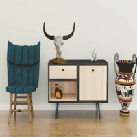 Découvrez notre tête décorative Ethical Skulls Long Horn avec de longues cornes naturelles idéales pour les parcs à thème safari et la décoration intérieure