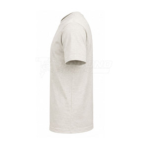 T-shirt en coton 100% avec broderie appliquée créative, tissu superposé, motif artistique, écologique, respirant, confortable, construction soignée - Product Image 3