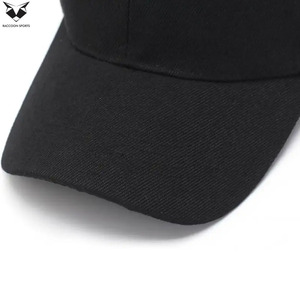 Casquettes de camionneur classiques réglables noires avec broderie, légères en polyester, taille unique 56-58 cm, pour la plage et les activités de plein air - Product Image 4