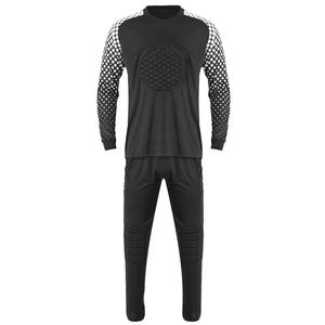 Diseño de sublimación personalizado acolchado portero Jersey entrenamiento deportivo uniformes de fútbol - Product Image 4