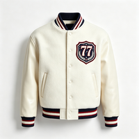 Veste de baseball personnalisée pour homme avec logo sur mesure, manches en cuir, style Letterman, vente flash Layenne, pour équipe scolaire