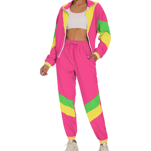 Conjunto Deportivo de Mujer con Bloques de Color, Pantalones Deportivos de Secado Rápido y Ligeros hasta el Tobillo con Bolsillos Laterales - Product Image 6