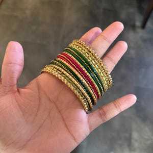 Fashion Trendy Islamic Jelly Bangles Set for Women Transparent Colorful Stackable <b>Bracelets</b> Lightweight Wedding Jewelry Gift - Product Image 5